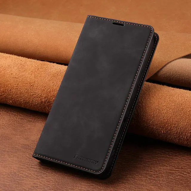 Alt view image 4 of 7 - Case for iPhone 18 Pro Max / iPhone 17 Pro Max, Premium PU Leather Phone Cover with Card Holder Stand, Shockproof Flip Wallet Cover