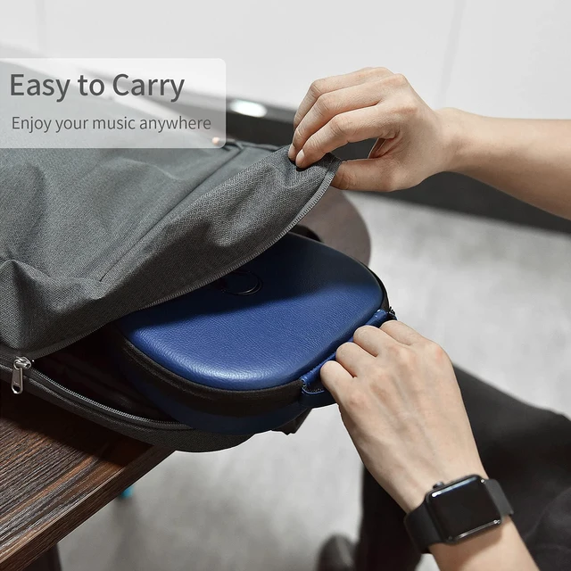 Alt view image 6 of 6 - Case for AirPods Max 2 / AirPods Max with Sleep Mode, Airpod Max Accessories for Apple Headphones | Ultra-Slim Travel Carrying Case | Portable Storage Bag for AirPods Max 1st & 2nd Gen 2026 2024 2020