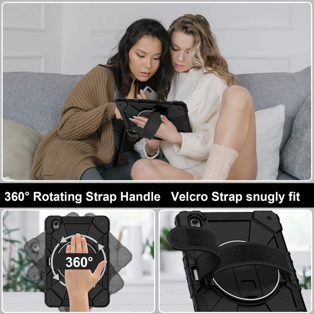 Alt view image 3 of 7 - Case for Samsung Galaxy Tab S12 Plus / S12+ 12.6 inch 2026, Heavy Duty Shockproof Cover with S Pen Holder, Universal Stylus Pen