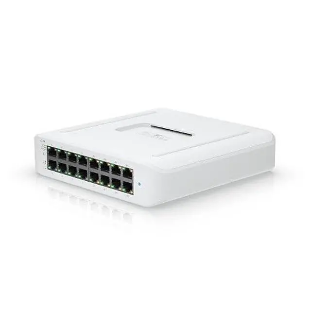 Alt view image 19 of 19 - Ubiquiti UniFi Switch Lite 16-Port PoE Ethernet Switch USW-Lite-16-POE