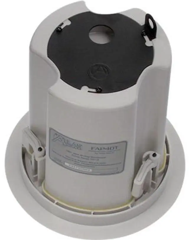 Alt view image 2 of 5 - Atlas Sound FAP40T 4" In-Ceiling Speaker with 16W 70V, 100V Transformer and Ported Enclosure - Set of 2