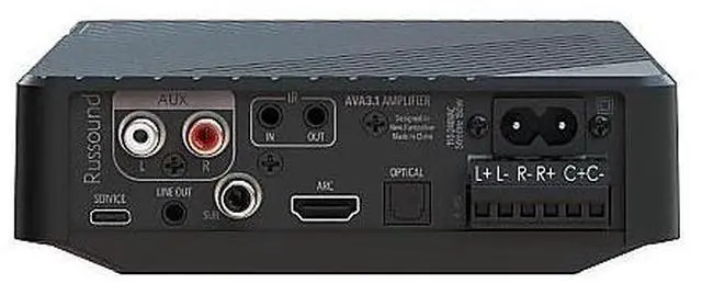 Main image of Russound AVA3.1 3.1-Channel Low-Profile Mini-AVR with HDMI