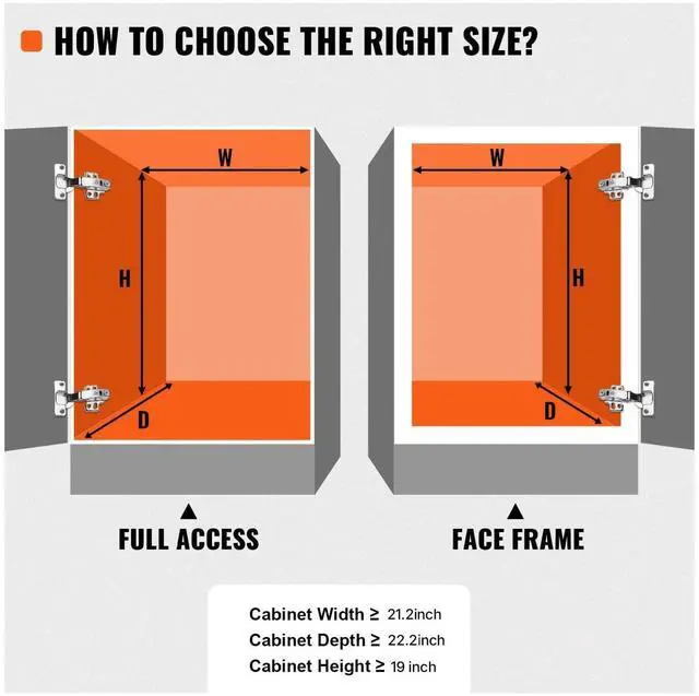 Alt view image 6 of 7 - 2 Tier 20"W x 21"D Pull Out Cabinet Organizer, Heavy Duty Slide Out Pantry Shelves, -Plated Steel Roll Out Drawers, Sliding Drawer Storage for Inside Kitchen Cabinet, Under Sink 20W×21D×15H inches