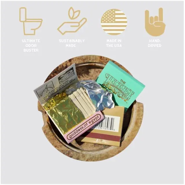 Alt view image 2 of 6 - 15 Pack Incense Matches: Variety Pack - Eliminates Bathroom Odors While Adding Fragrance - 30 matchsticks per Matchbook, 450 matchsticks per Purchase