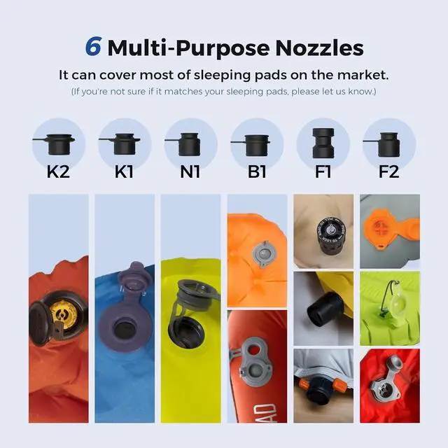 Alt view image 5 of 7 - Zero Pump Air for Inflatables, 1.2 oz Ultra-Mini Electric air Portable Mattress Pump, Rechargeable Pool Floats Bed Black -