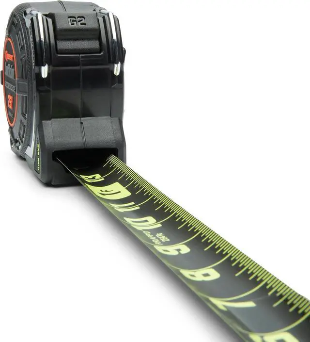 Alt view image 3 of 7 - G2 25-ft Autolock Tape Measure- L1225BAL-02 Black -