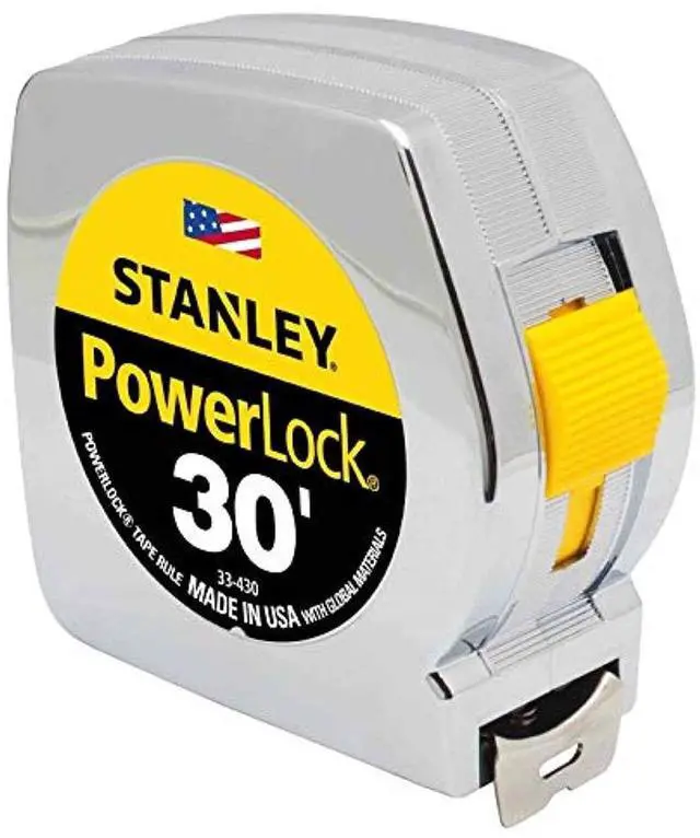 Alt view image 4 of 5 - PowerLock Tape Measure (Carton of 4, 30-Foot)  Yellow 30 ft