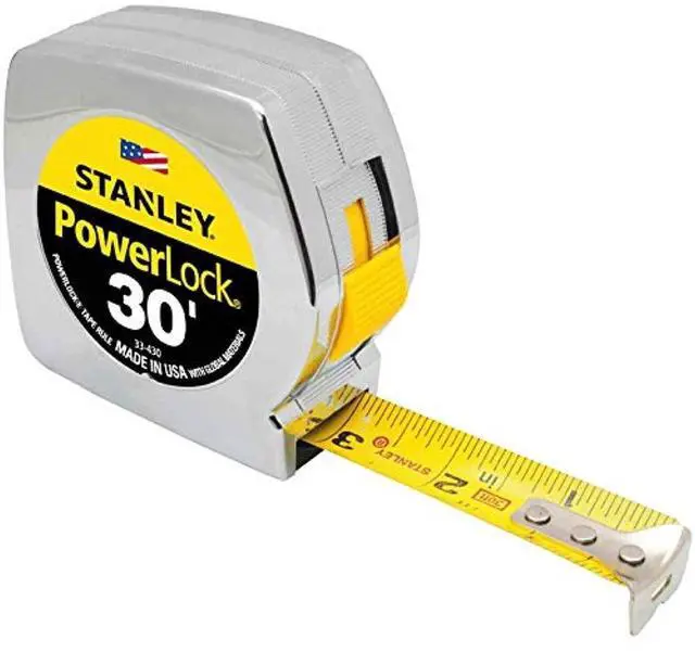 Alt view image 5 of 5 - PowerLock Tape Measure (Carton of 4, 30-Foot)  Yellow 30 ft