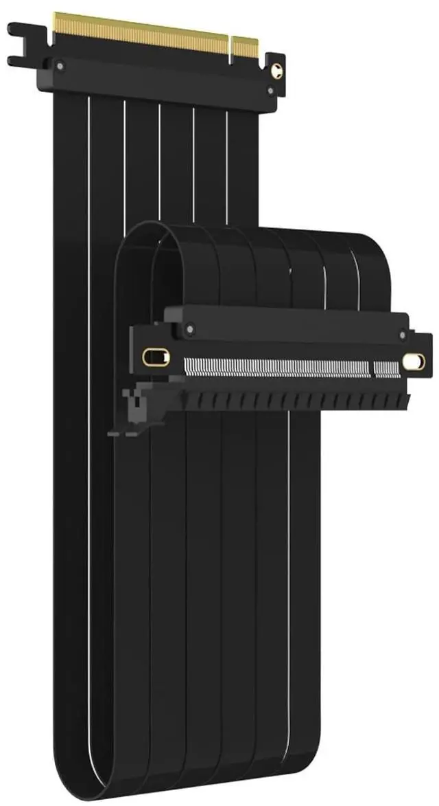 Main image of 600mm PCIe 3.0 X16 Riser Cable for Low-end GPUs, Such as GeForce RTX 20/GTX 16/GTX 10 Series and AMD Radeon RX5000/VII/RX Vega/R9 Fury Series, etc -