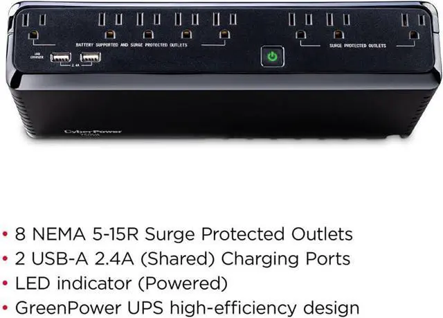 Alt view image 5 of 7 - SL750U PC Battery Backup Black -