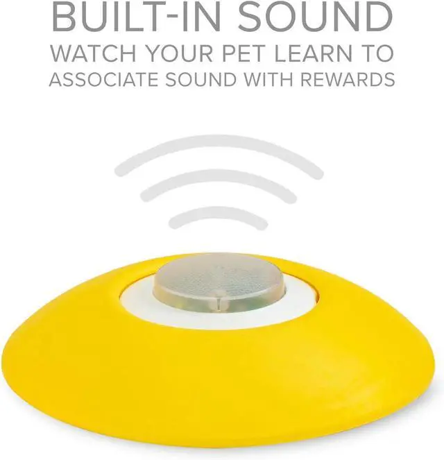 Alt view image 5 of 7 - Dog Treat Dispenser with Remote Button  Memory Training Activity Toy While Train, Promotes Exercise by Rewards, Improves & Positive for A Healthier Happier Pet -