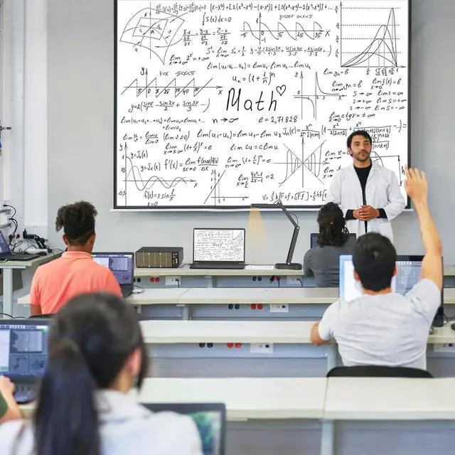 Alt view image 6 of 7 - THUSTAR 8MP Document Camera & Webcam 4K with Dual Microphones, USB Visualiser A3-Size, 3-Level LED Lights, Image Invert Function, Fold, for Live Demo, Distance Education -Windows, macOS and Chrome OS