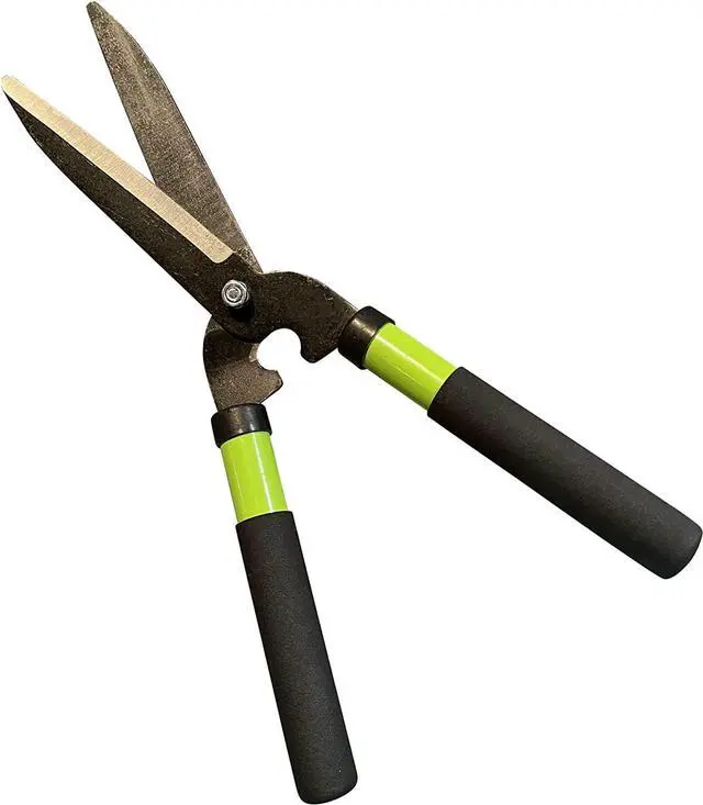 Alt view image 2 of 7 - GARDEN GURU Hedge Shears Bypass Loppers Pruning 3 Pc Set - Heavy Duty Comfort Grip Handles Sharp Blades for Easy & Clean Cuts Perfect Trimming Tool Kit Black 1 Pack
