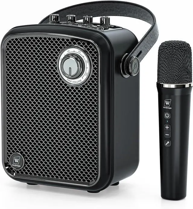 Main image of Wireless Voice Amplifier with Microphone, Portable PA Speaker System, 70W Bluetooth 5.3 Karaoke Machine for Teachers, Public Speaking, Events, Singing, Parties, Supports Guitar, Headphone - S100