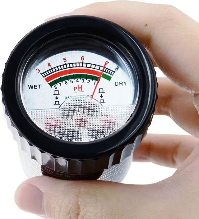 Alt view image 7 of 7 - Soil PH Meter, Moisture Sensor Tester Gardening Tool Kits for Plant, Tree, Great Garden, Lawn, Farm, Indoor & Outdoor Use 295mm Long Electrode Meter -