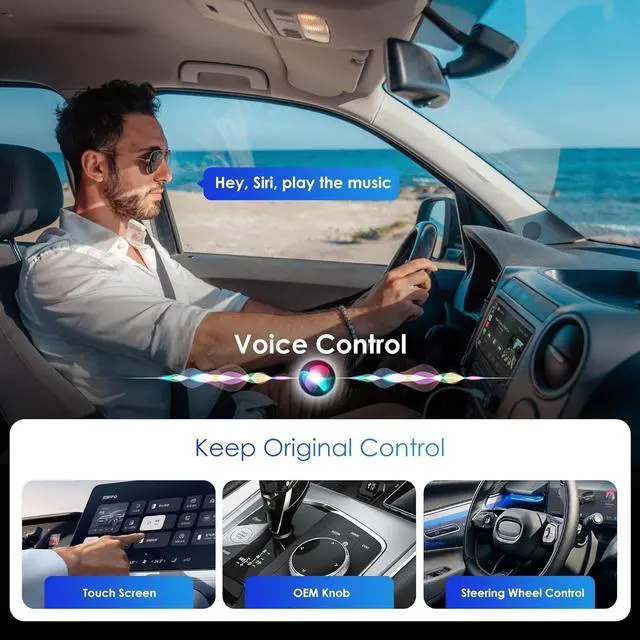 Alt view image 4 of 7 - Wireless CarPlay Adapter for iPhone,Mini USB Carplay Adapters Plug and Play Low Latency,Convert Wired to Wireless Apple CarPlay Adapter for Cars 2016+,Compatible iOS 10+,Bluetooth 5.X+Wi-Fi 5.8GHz