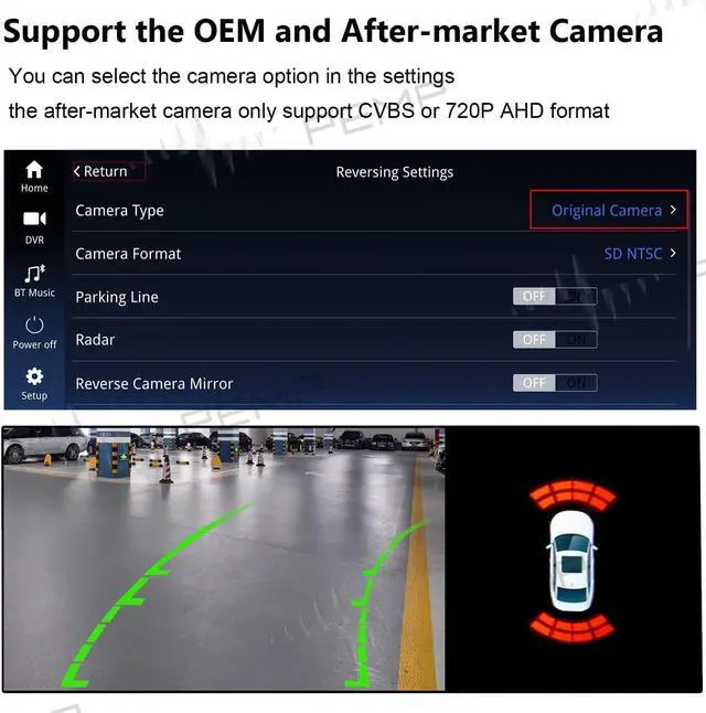 Alt view image 6 of 6 - Linux 12.3" Ultra-Thin Screen E70 E71 Wired and Wireless CarPlay Retrofit Android Auto, 1920 x 720 Display Mirror Link Car Radio Bluetooth Video Player Screen for BMW X5 X6 CIC(2010-2012)