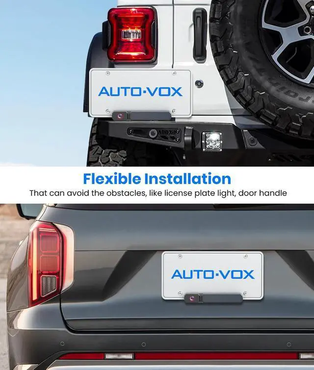 Alt view image 7 of 7 - Solar Wireless Backup Camera:5" HD 1080P Monitor,3 Mins DIY Installation & 5000 mAh Battery Powered Solar Back Up Camera Systems, IP69K Waterproof Reverse Camera for Car, Van, Truck, Trailer