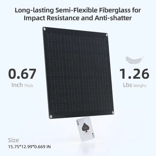 Alt view image 4 of 7 - 40W 12V Solar Battery Charger,2 PCS 20W Solar Battery Maintainer with Built-in Intelligent Charge Controller,IP68 Waterproof Trickle Charger for Car Boat Marine RV Trailer