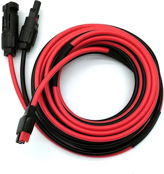 Main image of 12AWG 50FT Solar to ADS Adapter Charge Cable for Solar Generator,Solar Charge Controller and Portable Power Stations (12AWG 50FT Horizontal)