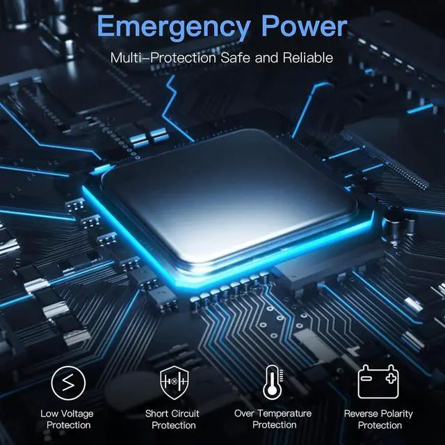 Alt view image 4 of 6 - 1000 watt Inverter Modified Wave 12V to 110V/120V DC to AC Inverter car Power Inverter for semi Truck Vehicles Camping RV Van Solar Power Inverter Converter with LCD Display-1000w