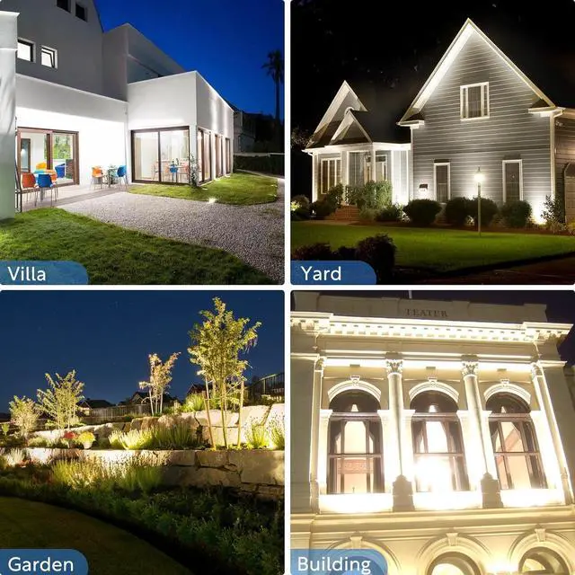 Alt view image 6 of 7 - LED Wall Washer Lights Bar 2 Pack,72W 5000K Daylight White Outdoor Wall Wash Lighting,4ft IP67 Waterproof Linear Led Wall Washer Light for Garden,Backyard,Building,Courtyard Exterio Landscape Lighting