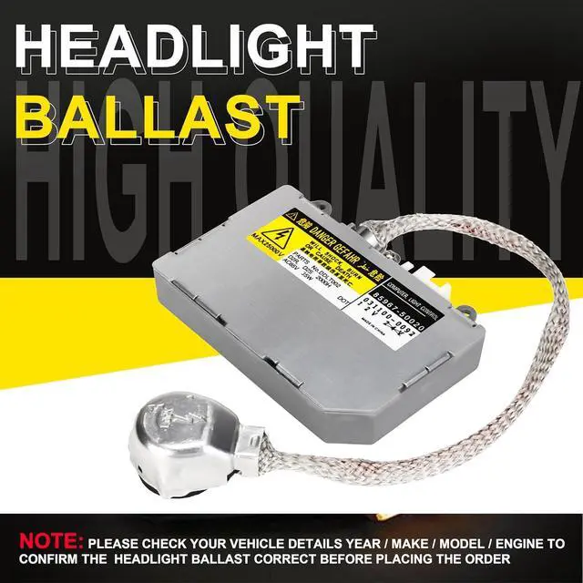 Alt view image 5 of 6 - HID Headlight Ballast with Igniter 35W CAN-Bus for Lexus IS300 ES300 ES350 Toyota Prius - Replaces OE# KDLT002 DDLT002 Error Free Xenon Headlight Extreme Temperature Resistance (2pcs)