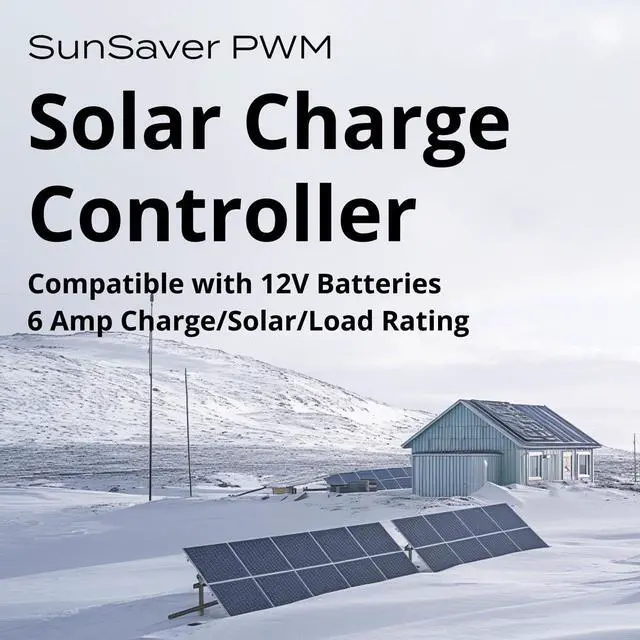 Alt view image 2 of 6 - Morningstar SunSaver 20A PWM Solar Charge Controller (SS-20L-24V) - Solar Panel Regulator for 24V Batteries, Four Stage Battery Charging, LVD, HazLoc Rated, Low Noise, 5 Year WTY - Designed in the USA
