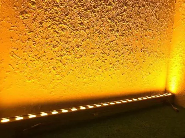 Alt view image 5 of 7 - Wall Washer Lights Bar Outdoor,3000K Sign Lighting Wall Wash Outside 36W Linear Outdoor Landscape Light 38.9 Inches with US Plug 120V for Advertising Billboards,Building Commercial Lighting