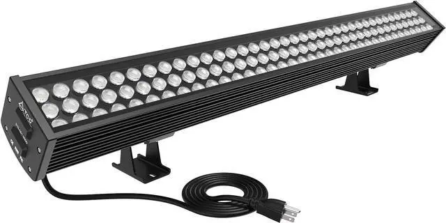Main image of LED Wall Washer Light Bar Super Bright, 108W 5700K Daylight LED Light Bar Heavy Duty Linear Strip Lights, 120VAC 40" Long, Waterproof Outdoor Lighting for Batting Cage Building Church Ads Yard