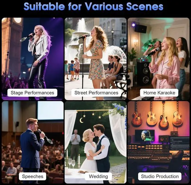 Alt view image 7 of 7 - Wireless XLR Transmitter and Receiver UHF Wireless Microphone System for 262ft Range 8Hrs Battery Wireless Transmitter & Receiver Mic Adapter for Condenser, Dynamic Mics, PA, Mixer,Guitar