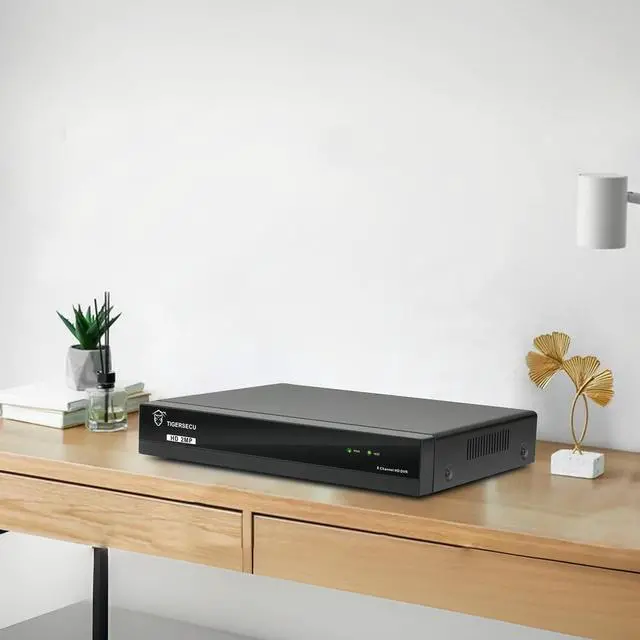 Alt view image 2 of 7 - Super HD 1080P 4 Channel DVR Security Recorder with 2TB Hard Drive, Hybrid 6-in-1 CCTV DVR Recorder Compatible with 2MP and 5MP TVI, AHD, CVI, Analog, RS485 PTZ and IP Cameras