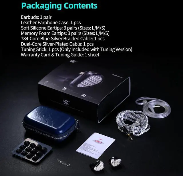 Alt view image 7 of 7 - Sonata 14BA IEMs, in-Ear Monitor Headphone High-Performance Flagship HiFi Earphones with 4 Tuning Switches, Clarity in All Frequency Stereo Sound Comfortable Headphones for Musicians (Normal)