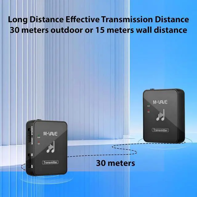 Alt view image 4 of 7 - in Ear Monitor System Wireless in Ear Monitor System Earphone Monitor Transmission System Rechargeable Receiver Wireless IEM (Receiver and Transmitter)