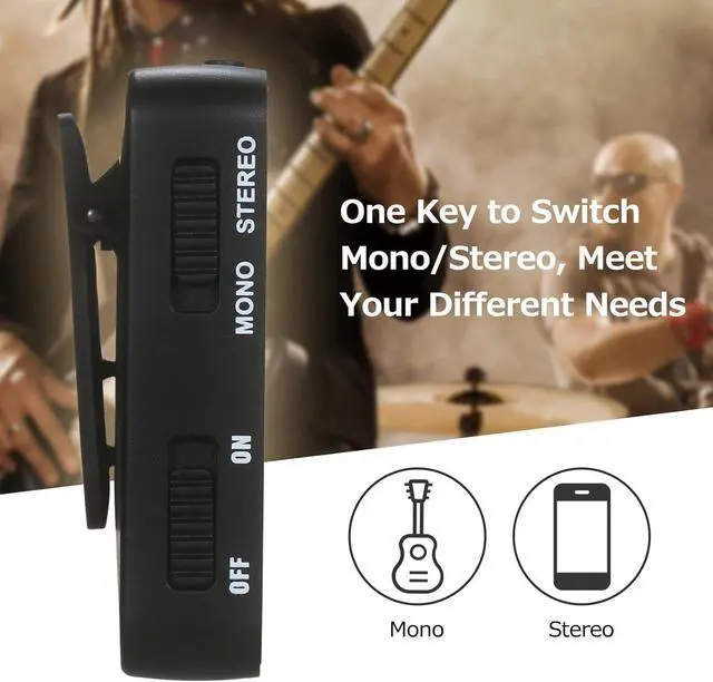 Alt view image 6 of 7 - in Ear Monitor System Wireless in Ear Monitor System Earphone Monitor Transmission System Rechargeable Receiver Wireless IEM (Receiver and Transmitter)