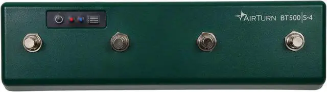 Alt view image 2 of 6 - BT500S-4 Bluetooth Pedal Page Turner DAW MIDI App Controller