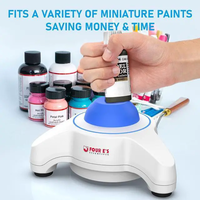 Alt view image 5 of 6 - Mini Vortex Mixer - Lab Vortex Shaker, 5600rpm, Touch Function Portable Paint Mixer for Acrylic Miniature Hobby Model Paints Nail Polish