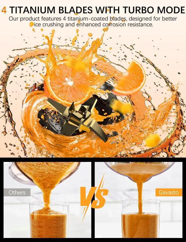 Alt view image 4 of 7 - Immersion Blender Handheld  Hand Blender,20 Speeds and Turbo Mode Hand Mixer, 3-in-1 Heavy Duty Copper Motor Stainless Steel