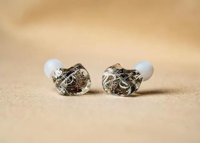 Alt view image 7 of 7 - Kiwi Ears Orchestra Lite Performance Custom 8BA in-Ear Monitor IEM with Detachable 4-core 7N Oxygen-Free Copper OFC Cable, Handcrafts Faceplate for Audiophile Studio Musician (Clear)