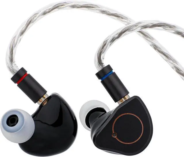 Main image of SIMGOT SuperMix 4 1DD+1BA+1Planar+1PZT Hybrid Drivers Earphones, HiFi in Ear Monitor IEM, Wired Gaming Earbuds with OFC Silver-Plated Cable for Musician Audiophile