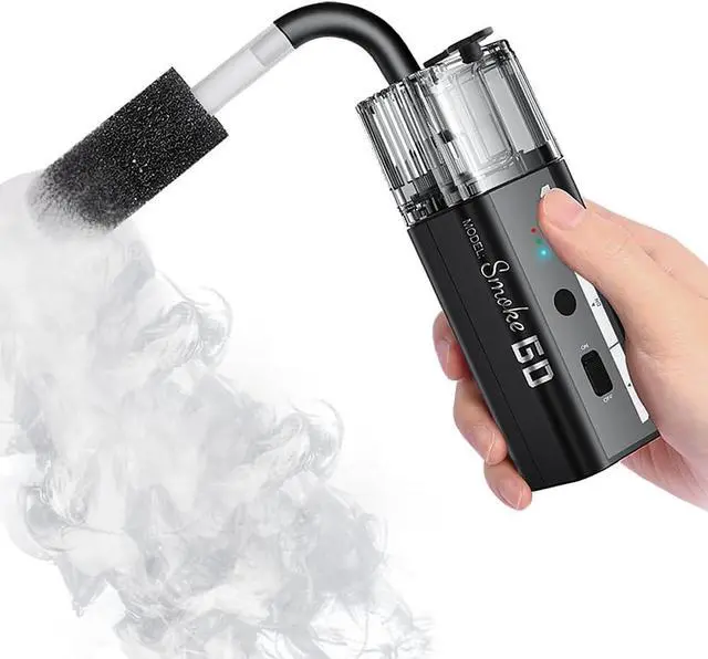 Main image of Portable Fog Machine, Smoke GO Handheld Fog Machine for Photography with Remote Control,22ML Upgraded Oil Tank Mini Fog Machine for Indoor & Outdoor Halloween,Parties,Weddings Events