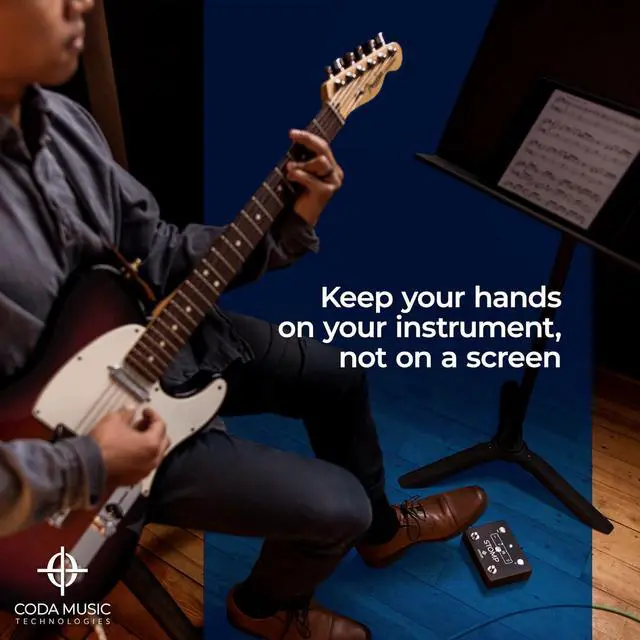 Alt view image 6 of 7 - STOMP Bluetooth Page Turner for Ipad & Tablets, Hands-Free Wireless Page Turner, Bluetooth Page Turner Pedal Compatible with IOS, Kindle Fire, iPhone, iPad, Mac and Android (Black)