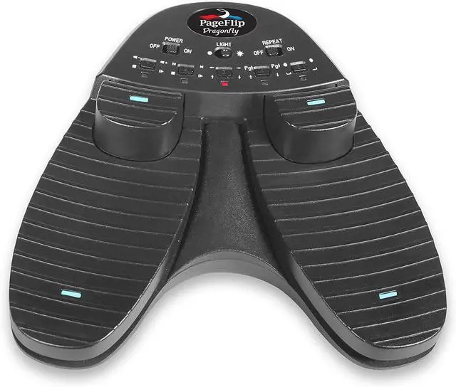 Alt view image 2 of 7 - Dragonfly Bluetooth Page Turner Pedal  4-Pedal Silent Foot Pedal for iPad, Android & PC  Hands-Free Sheet Music Control  Works with forScore, OnSong, MobileSheets & 100+ Music Apps
