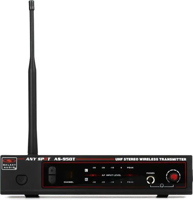 Alt view image 3 of 7 - AS-950-4 Wireless in Ear Personal Monitor System Band Pack, Band P2
