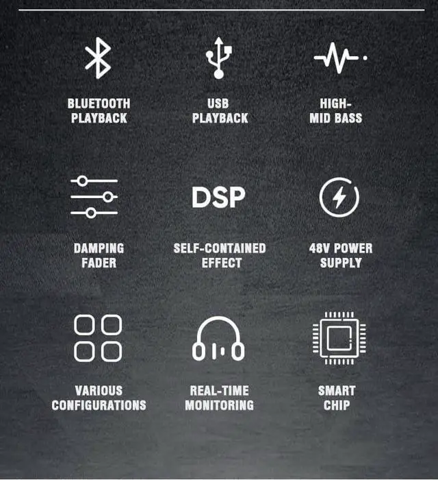 Alt view image 3 of 7 - Professional Mixer | 7-Channel 2-Bus Mixer/w USB Audio Interface for Recording DJ Stage Karaoke Music Application
