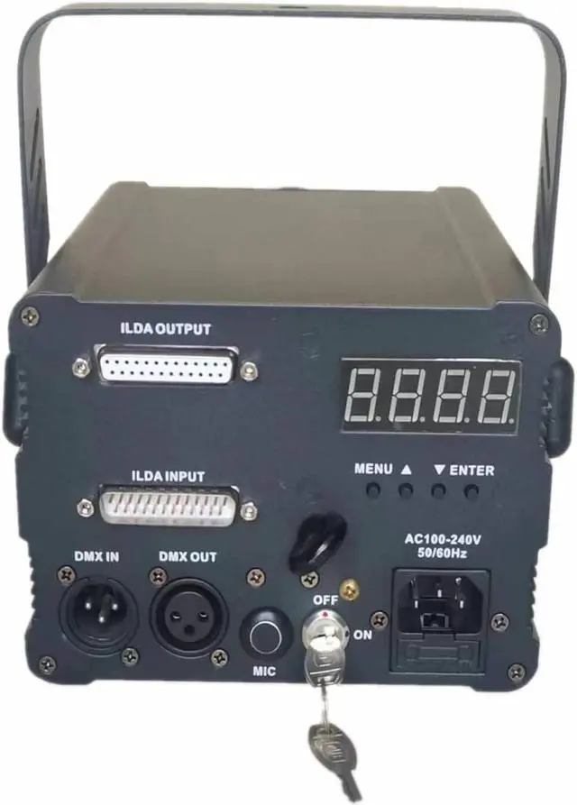 Alt view image 2 of 6 - 1W RGB Full Color Animation Beam Stage Light DJ Disco Effect Lights for Party Wedding Event Lighting Show