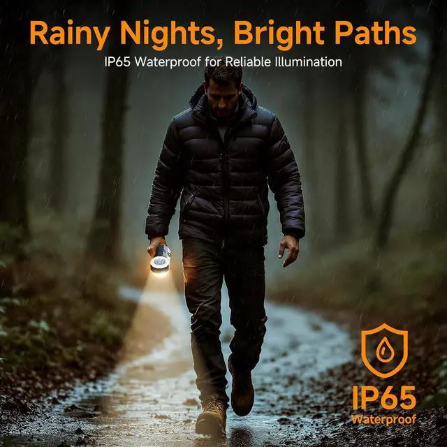 Alt view image 7 of 7 - Rechargeable 21000mAh Camping Light, Telescopic Camping Lights, Collapsible Magnetic Camping Lantern with Stand IPX6 Waterproof Flashlights, Camping Lamp for Emergency, Hiking