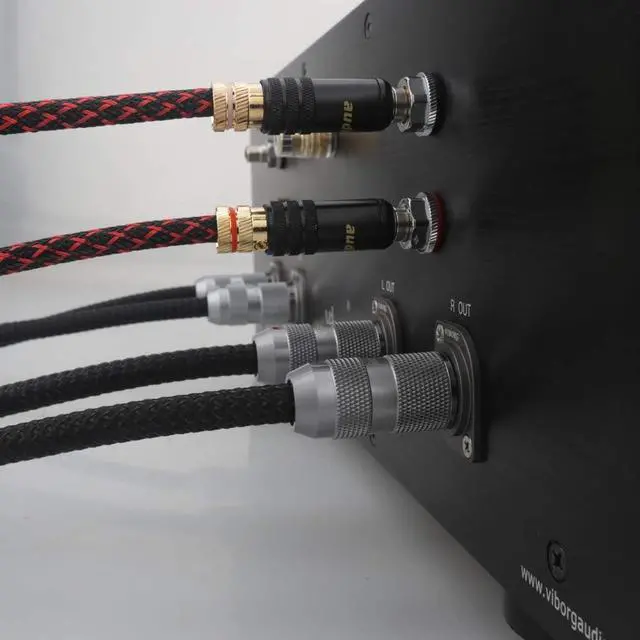 Alt view image 2 of 7 - Hi-end XLR Cable 3.3FT Audio Signal Cable Multiplex Pure Copper 4 Cores 4MM2 Mic 3 Pin Interconnect Cable HiFi XLR Male to Female XLR Microphone Cable for Mixer Soundbox Amplifiers
