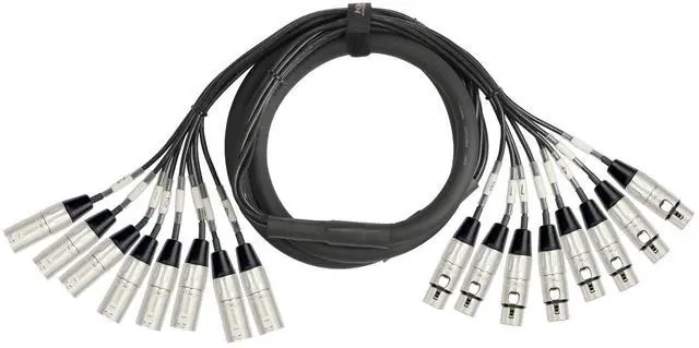 Main image of Cable MT-815-3M 3-Meter 8-Channel Multi-Track Snake Cable XLR Male to XLR Female