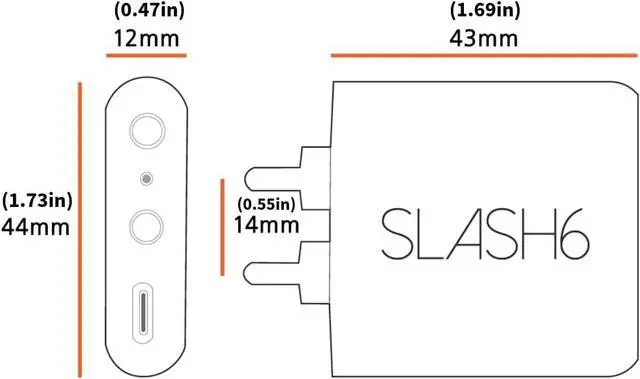 Alt view image 3 of 7 - 6 LDAC Bluetooth DAC  aptX Adaptive/HD, USB & Optical in/Out, Hi-Res Audio, Headphone Amp, Compact Wireless Adapter for Home Stereo & Vintage Amps